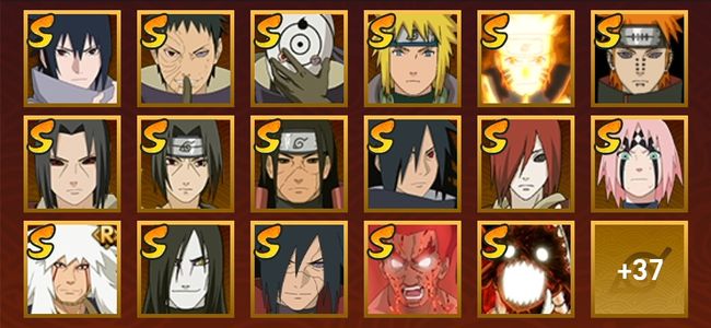 火影忍者V10 18S忍 37A忍 55忍 18S碎片 17通灵 900W战力 前500名 暗部