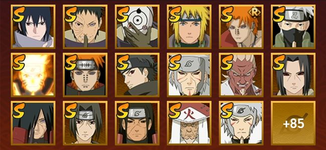 火影忍者V14 36S忍 67A忍 103忍 36S碎片 22通灵 1000W战力 前500名 上忍