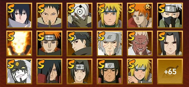 火影忍者V13 30S忍 54A忍 84忍 30S碎片 1000W战力 前1000名