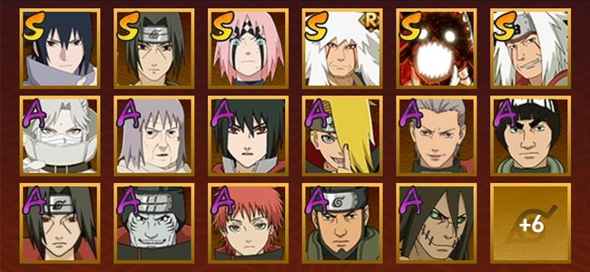 火影忍者V7 6S忍 19A忍 25忍 6S碎片 13通灵 300W战力 前500名 暗部