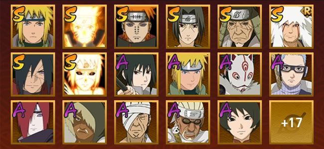 火影忍者V4 8S忍 26A忍 34忍 8S碎片 13通灵 400W战力 前1000名 暗部