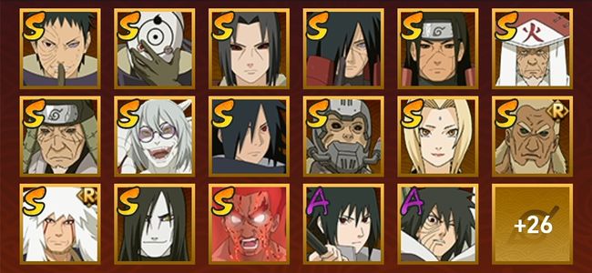 火影忍者V11 15S忍 28A忍 43忍 15S碎片 16通灵 800W战力 前500名 见习