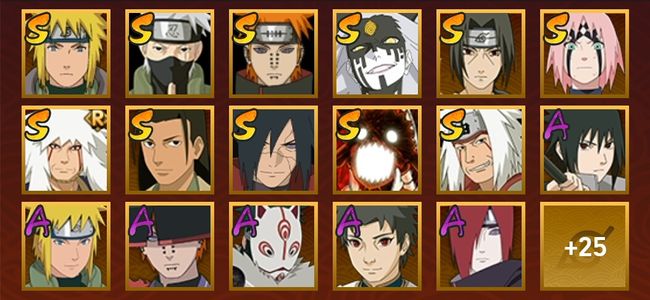 火影忍者V11 12S忍 30A忍 42忍 12S碎片 15通灵 700W战力 前1000名 暗部