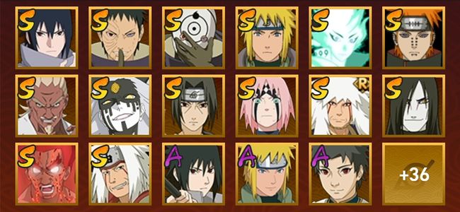 火影忍者V10 15S忍 38A忍 53忍 15S碎片 16通灵 800W战力 前1000名 下忍