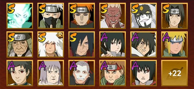 火影忍者V10 10S忍 29A忍 39忍 10S碎片 15通灵 400W战力 前1000名 上忍