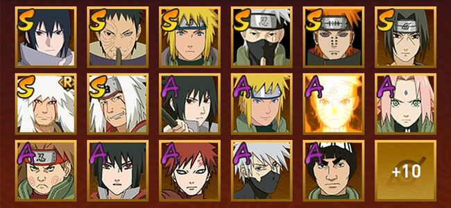 火影忍者V5 9S忍 18A忍 27忍 9S碎片 13通灵 400W战力 前1000名 下忍