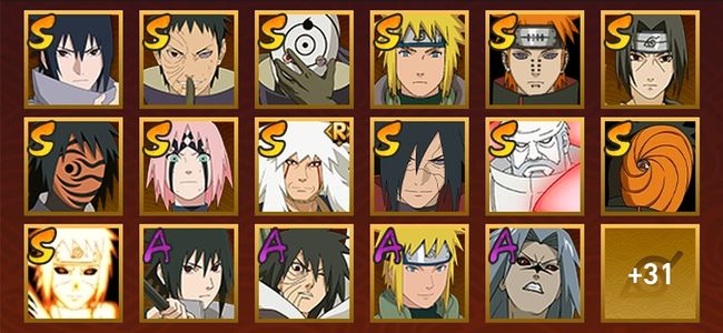 火影忍者V11 15S忍 33A忍 48忍 15S碎片 17通灵 500W战力 前1000名 暗部