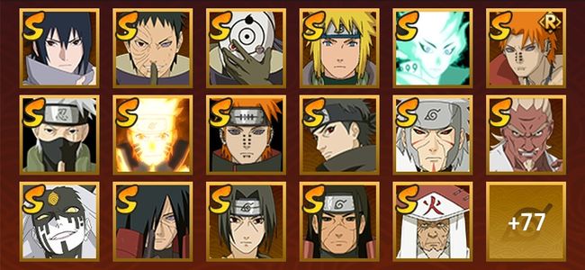 火影忍者V11 41S忍 53A忍 94忍 41S碎片 24通灵 1000W战力 前50名 上忍