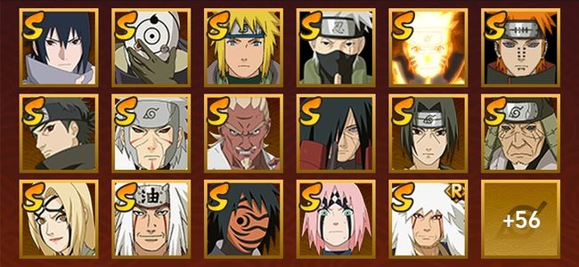 火影忍者V11 24S忍 49A忍 73忍 24S碎片 17通灵 1000W战力 前1000名 中忍