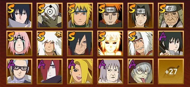 火影忍者V6 14S忍 30A忍 44忍 14S碎片 16通灵 1000W战力 前500名 上忍