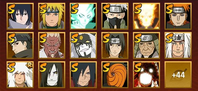 火影忍者V10 21S忍 40A忍 61忍 21S碎片 18通灵 1000W战力 前1000名 下忍