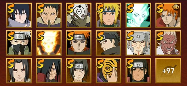 火影忍者V15 40S忍 74A忍 114忍 40S碎片 23通灵 1000W战力 前500名 见习