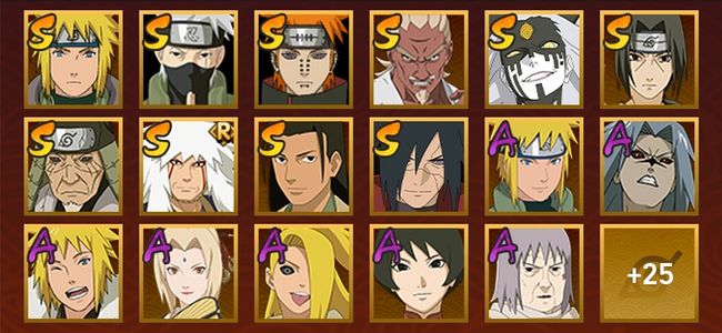 火影忍者V10 12S忍 30A忍 42忍 12S碎片 16通灵 700W战力 前1000名 上忍