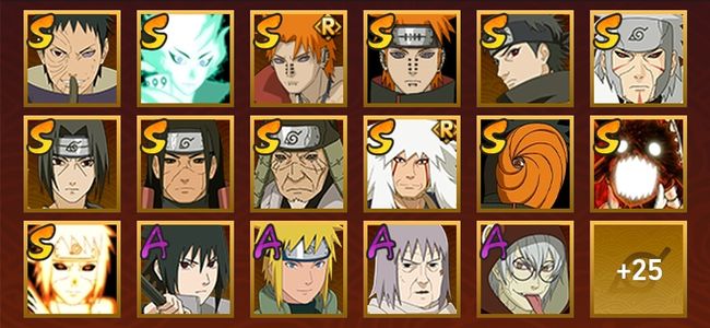 火影忍者V11 14S忍 28A忍 42忍 14S碎片 15通灵 700W战力 前500名 中忍