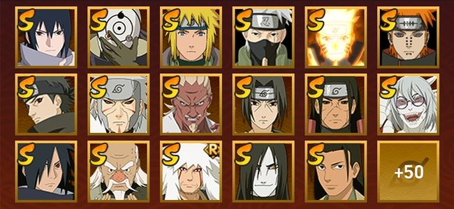 火影忍者V11 22S忍 45A忍 67忍 22S碎片 17通灵 1000W战力 前500名 上忍