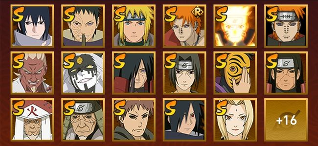 火影忍者V13 33S忍 33忍 33S碎片 1000W战力 前1000名