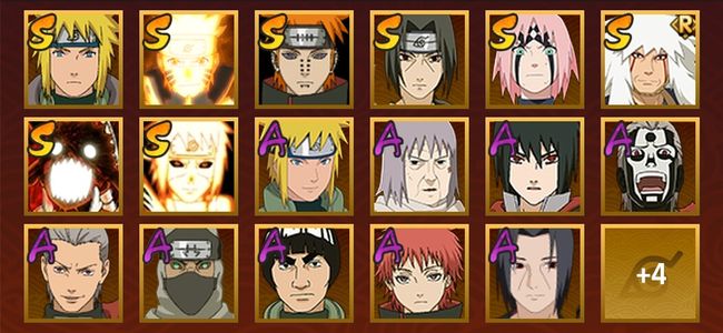 火影忍者V7 8S忍 13A忍 21忍 8S碎片 13通灵 400W战力 前1000名 下忍