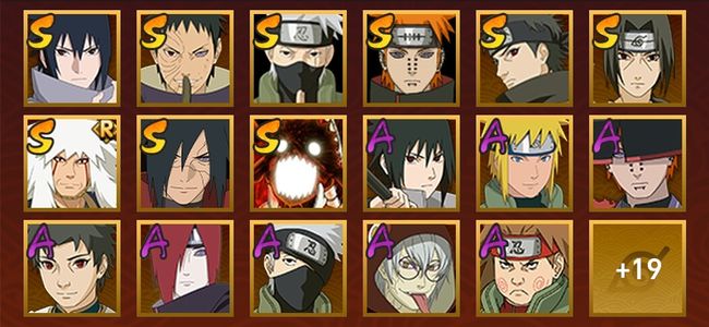 火影忍者V11 10S忍 26A忍 36忍 10S碎片 15通灵 300W战力 前1000名 上忍