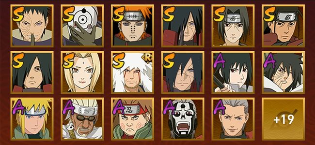 火影忍者V8 11S忍 25A忍 36忍 11S碎片 16通灵 700W战力 前500名 暗部