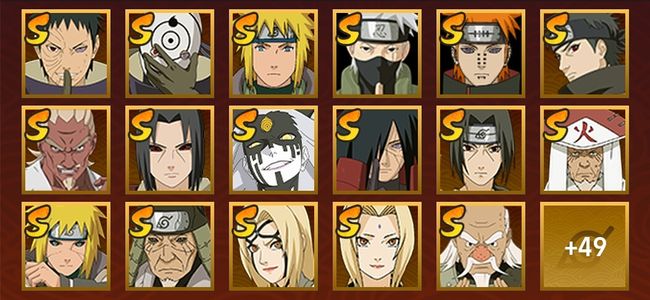 火影忍者V11 24S忍 42A忍 66忍 24S碎片 17通灵 1000W战力 前500名 暗部