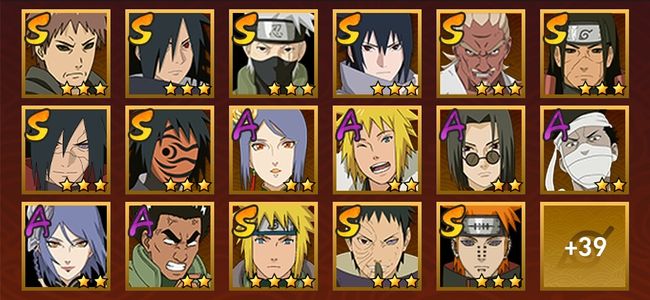 火影忍者V11 16S忍 40A忍 180忍 2352S碎片 18通灵 1000W战力 前500名 暗部