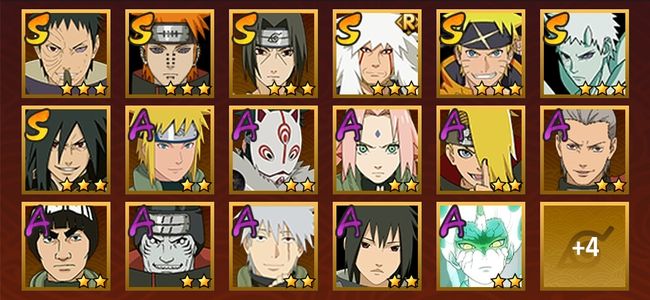 火影忍者V9 7S忍 14A忍 7忍 801S碎片 13通灵 300W战力 上忍