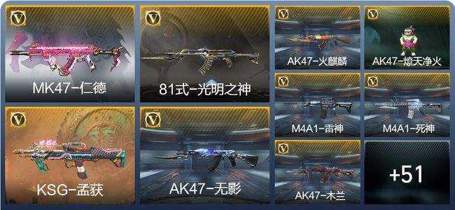 穿越火线：枪战王者64英雄武器 3英雄角色 110万化 枪皇