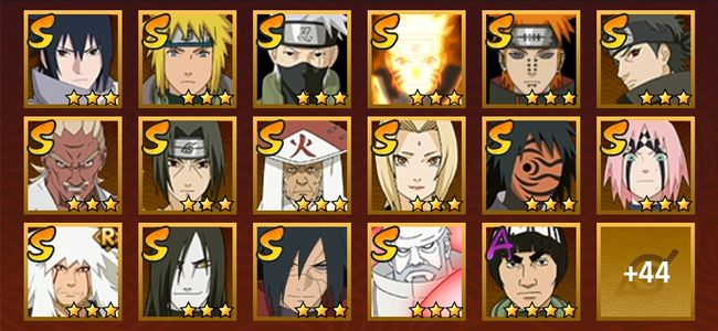 火影忍者V11 19S忍 42A忍 200忍 2371S碎片 19通灵 1000W战力 前500名 暗部