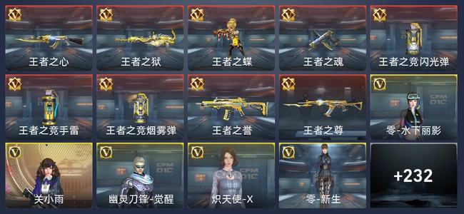 穿越火线：枪战王者V4 9王者 240英雄武器 6英雄角色 300万化 枪圣SS