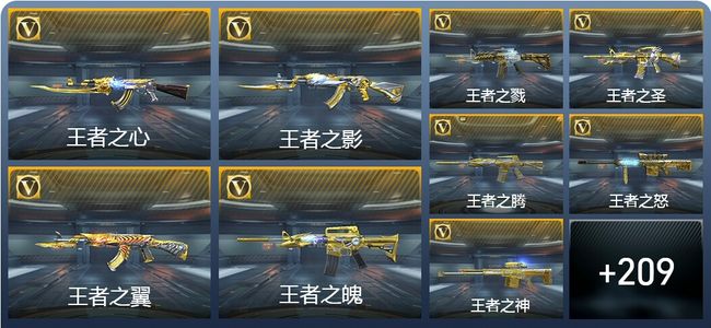 穿越火线：枪战王者32王者武器 218英雄武器 10英雄角色 395万化 专家S