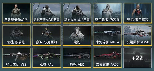 暗区突围库存价值430.4M 2手套 11近战武器 8金套装 14金枪皮 信誉5级 专家