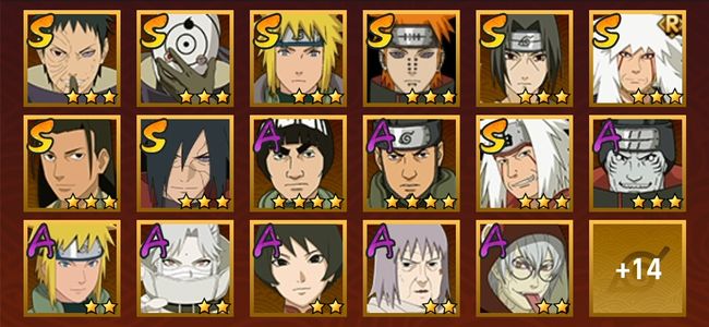 火影忍者V9 9S忍 22A忍 116忍 1228S碎片 15通灵 500W战力 暗部