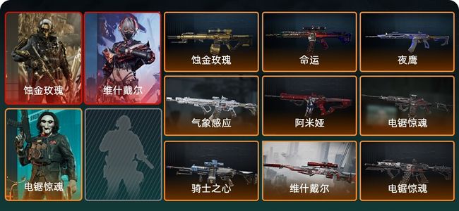 三角洲行动总资产34M 3干员外观 9传说枪械 黄金