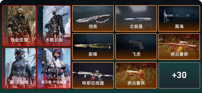 三角洲行动总资产394M 12干员外观 4传说近战 35传说枪械 黑鹰