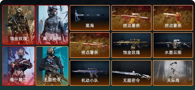 三角洲行动总资产134.8M 4干员外观 1传说近战 21传说枪械 黑鹰