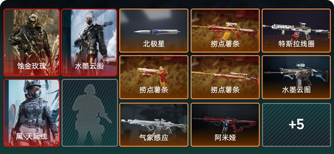 三角洲行动总资产245M 3干员外观 1传说近战 12传说枪械 铂金