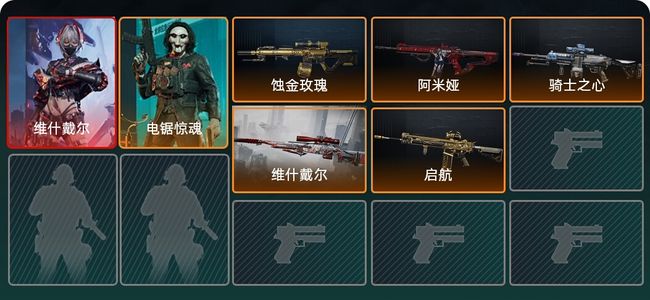 三角洲行动总资产36M 2干员外观 5传说枪械 黑鹰