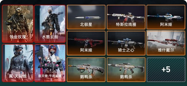 三角洲行动总资产3000M 8干员外观 1传说近战 12传说枪械 钻石