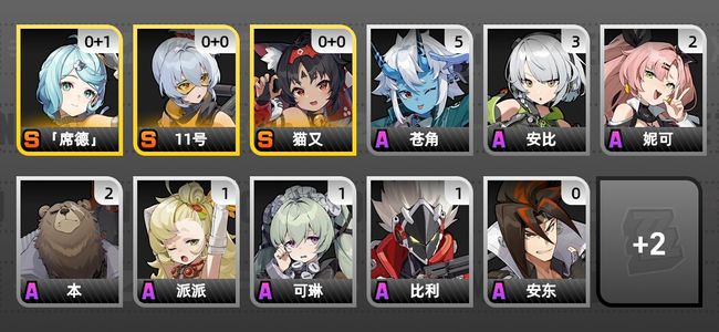 绝区零4黄 3角色黄 3S角色 1S音擎 2S邦布 女主 33