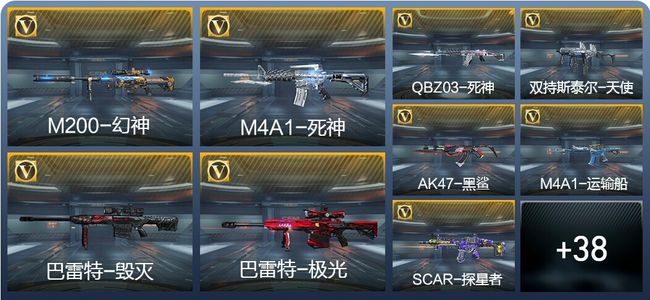 穿越火线：枪战王者47英雄武器 1英雄角色 97万化 大师SS