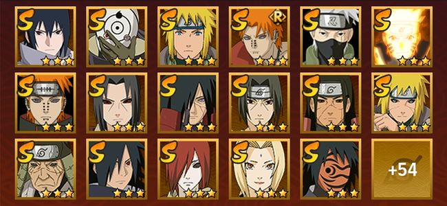 火影忍者V13 27S忍 44A忍 230忍 3281S碎片 21通灵 1000W战力 前500名 上忍