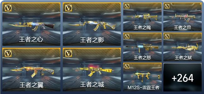 穿越火线：枪战王者29王者武器 273英雄武器 13英雄角色 615万化 枪神