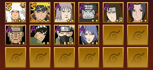 火影忍者V8 2S忍 8A忍 52忍 502S碎片 11通灵 100W内战力 中忍