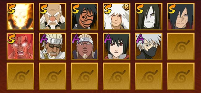 火影忍者10S忍 33A忍 15通灵 300W战力 前1000名 下忍