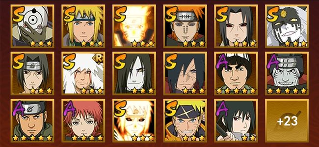 火影忍者V9 12S忍 28A忍 163忍 1557S碎片 16通灵 800W战力 前500名 暗部