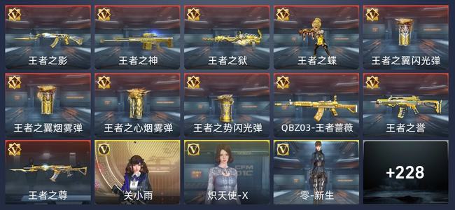穿越火线：枪战王者V5 11王者 238英雄武器 5英雄角色 399万化 新锐