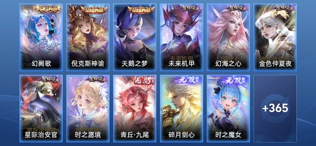 王者荣耀V8 3典藏 5星传说 34传说 103史诗 372皮肤 124英雄 非凡王者