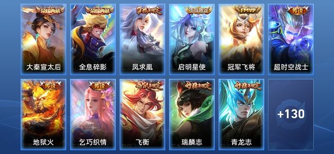 王者荣耀【苹果版】V8 2典藏 1星传说 6传说 41史诗 141皮肤 至尊星耀V