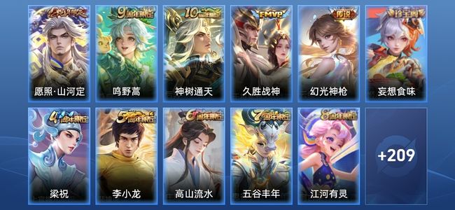 王者荣耀V6 5传说 58史诗 221皮肤 最强王者