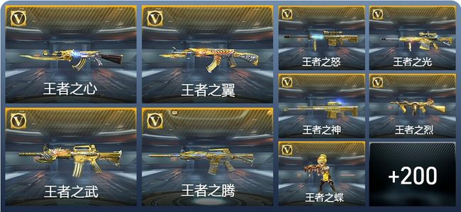 穿越火线：枪战王者V9 30王者武器 234英雄武器 5英雄角色 429万化 专家S